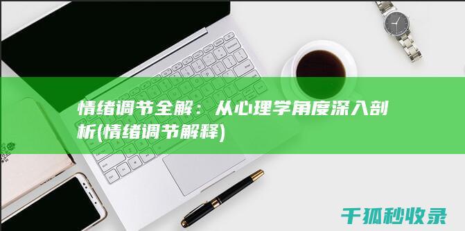情绪调节全解：从心理学角度深入剖析 (情绪调节解释)